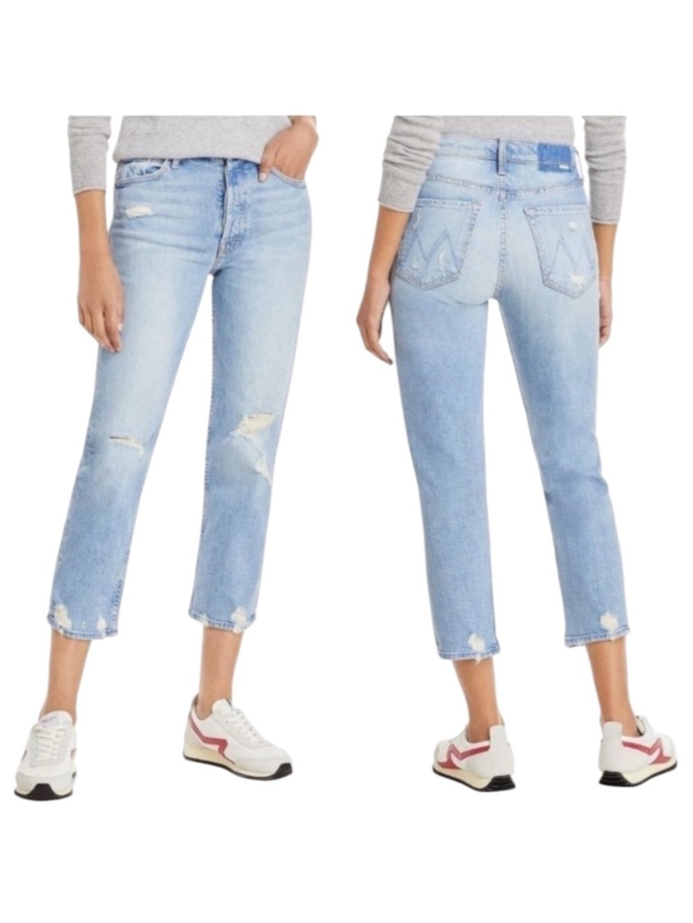 NWT- MOTHER Superior- The Tomcat Jeans – The Confession Wash - Size 24